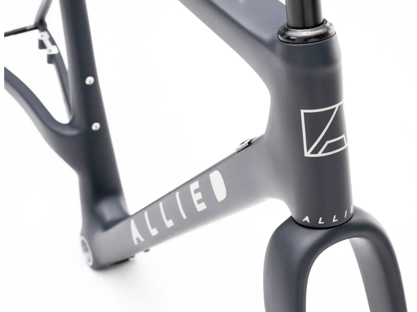 Allied Cycle Works Able Gravel-Rahmenset Schwarz