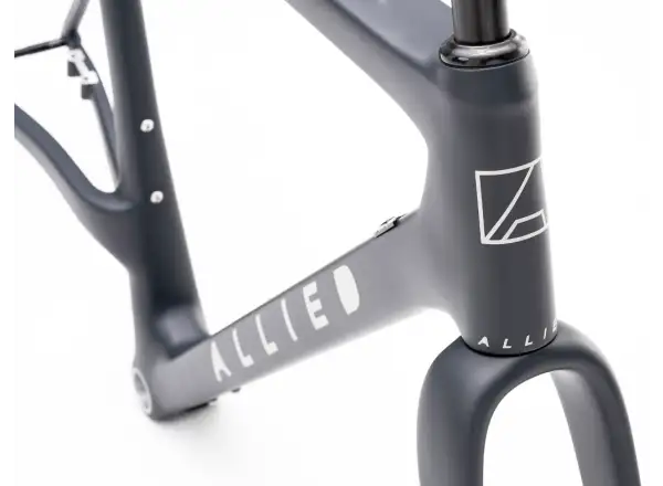 Allied Cycle Works Able Gravel-Rahmenset Schwarz