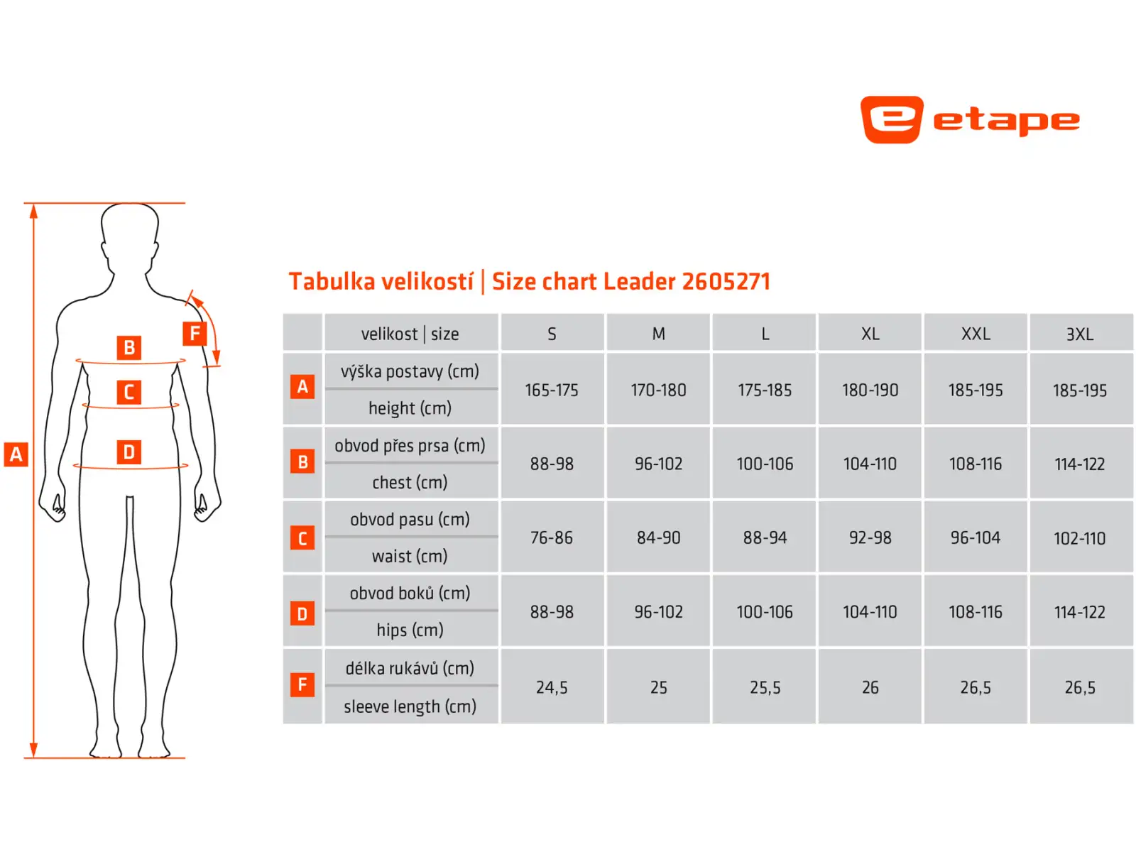 Etape Leader Herren-Trikot kurzarm grau/anthrazit