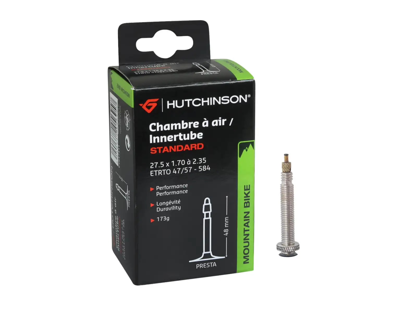 Hutchinson Standard MTB Schlauch 27,5x1,70-2,35" Autoventil 48 mm