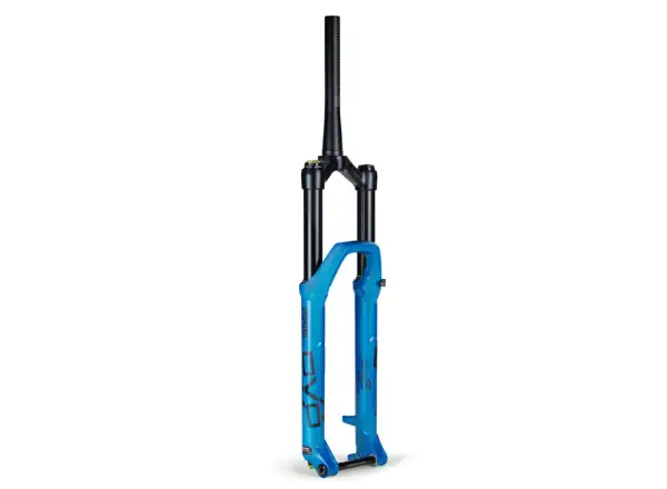 DVO Diamond D1 Boost 29" gefederte Gabel mit 51 mm Offset in Blau.