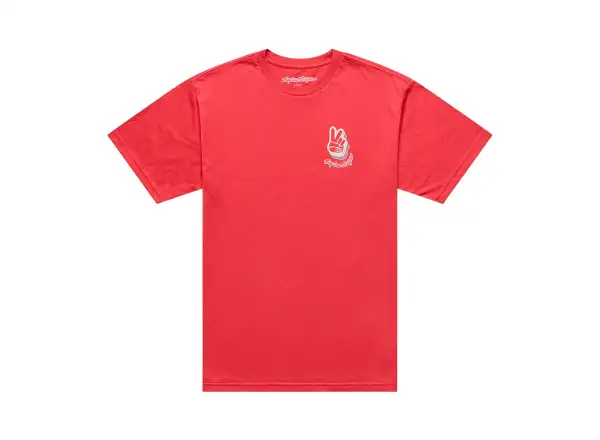 Troy Lee Designs Deuces Herren T-Shirt Kurzarm Scarlet