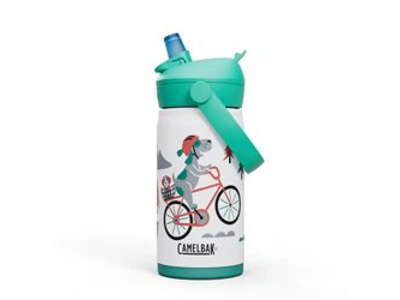 Camelbak Thrive Flip Straw Kids VSS Flasche 0,35 l Biking Dogs