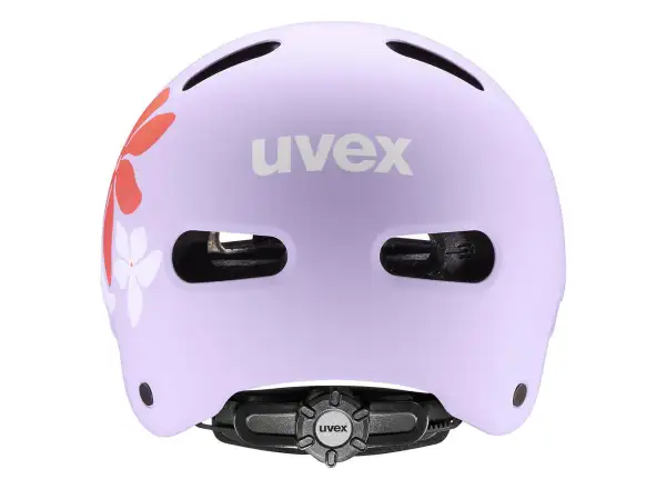 Uvex Kid 4 Style Kinderhelm Flower Lilac Matt