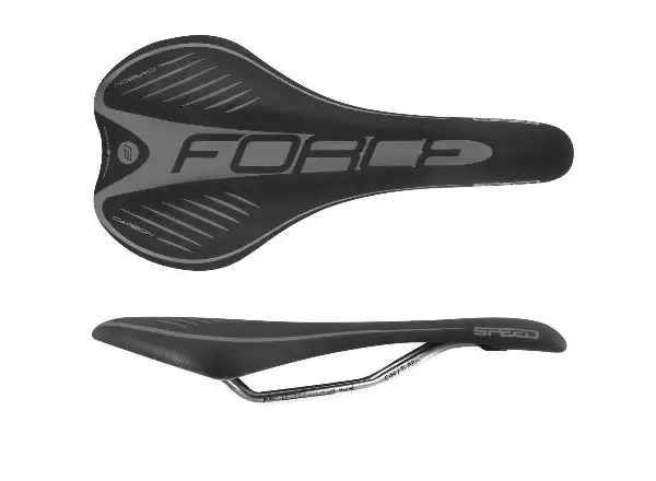 Force Speed Crn-Titan Sattel Schwarz/Grau