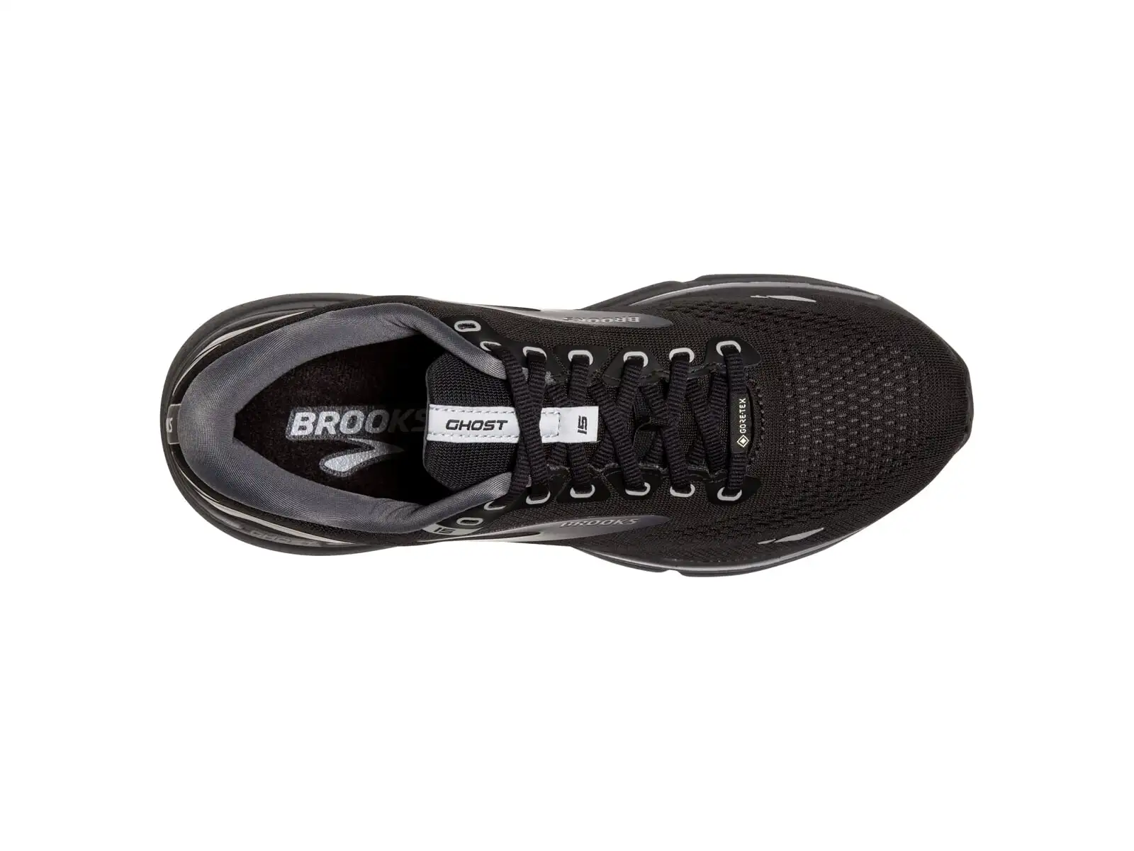 Brooks Ghost 15 GTX Damen Laufschuhe Schwarz