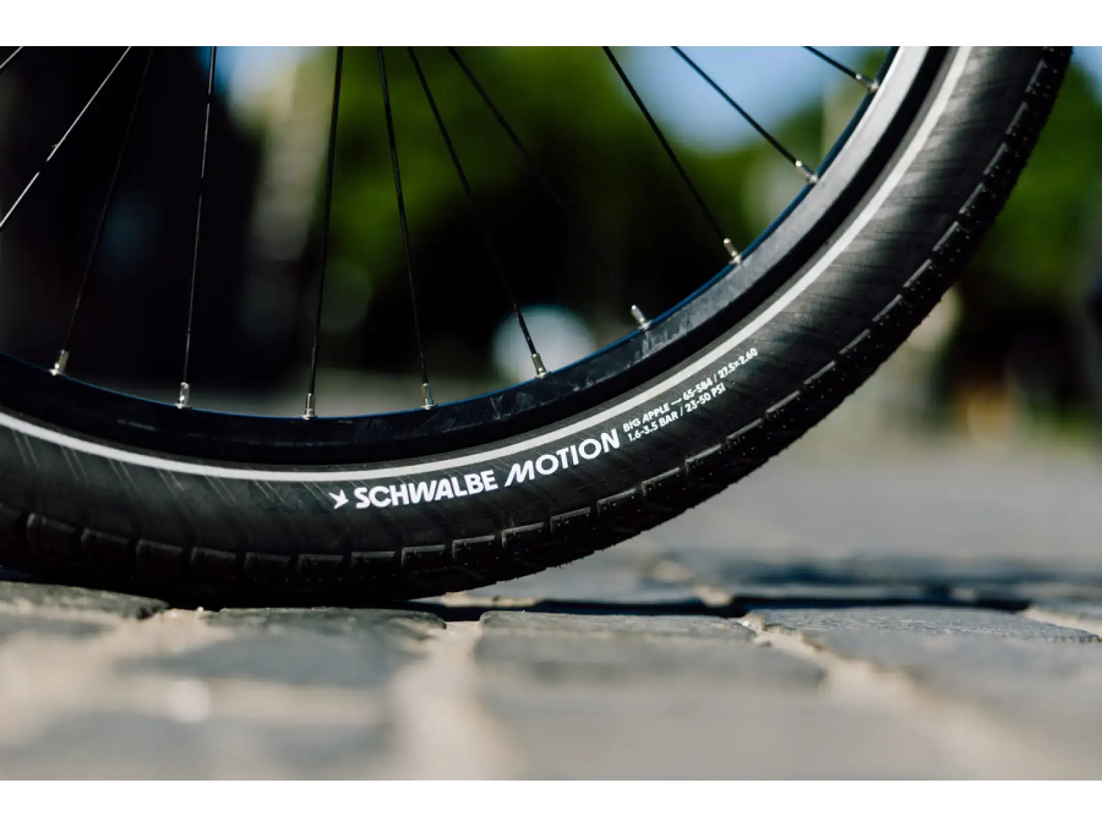Schwalbe Motion Big Apple E-25 28" Trekking-Reifen Draht Black Reflex