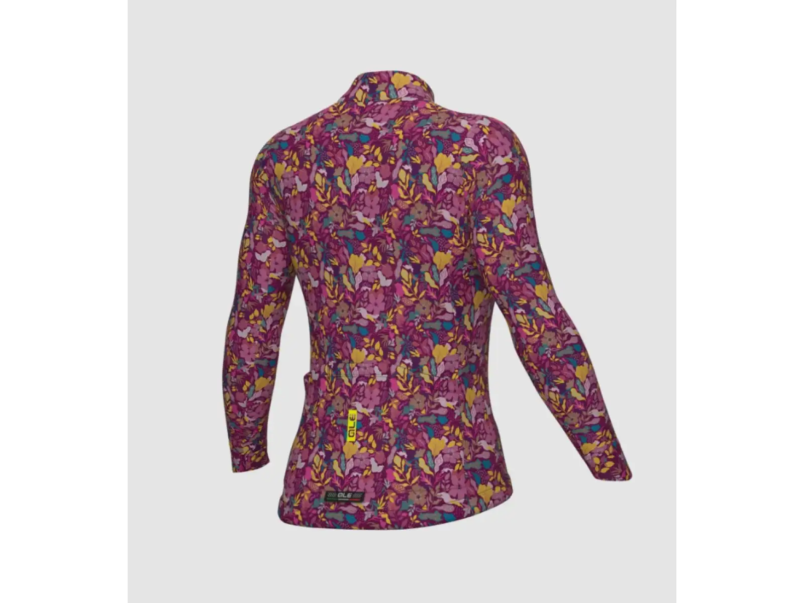 Alé Pragma Flowery Damen Langarmtrikot Pink