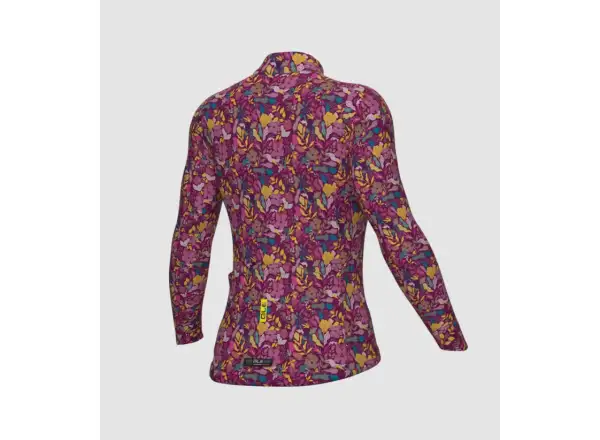 Alé Pragma Flowery Damen Langarmtrikot Pink