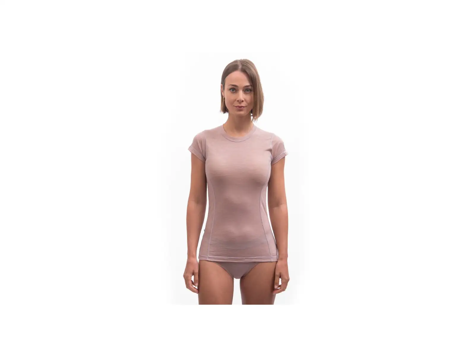 Sensor Merino Air Damen T-Shirt Kurzarm Dusty Pink