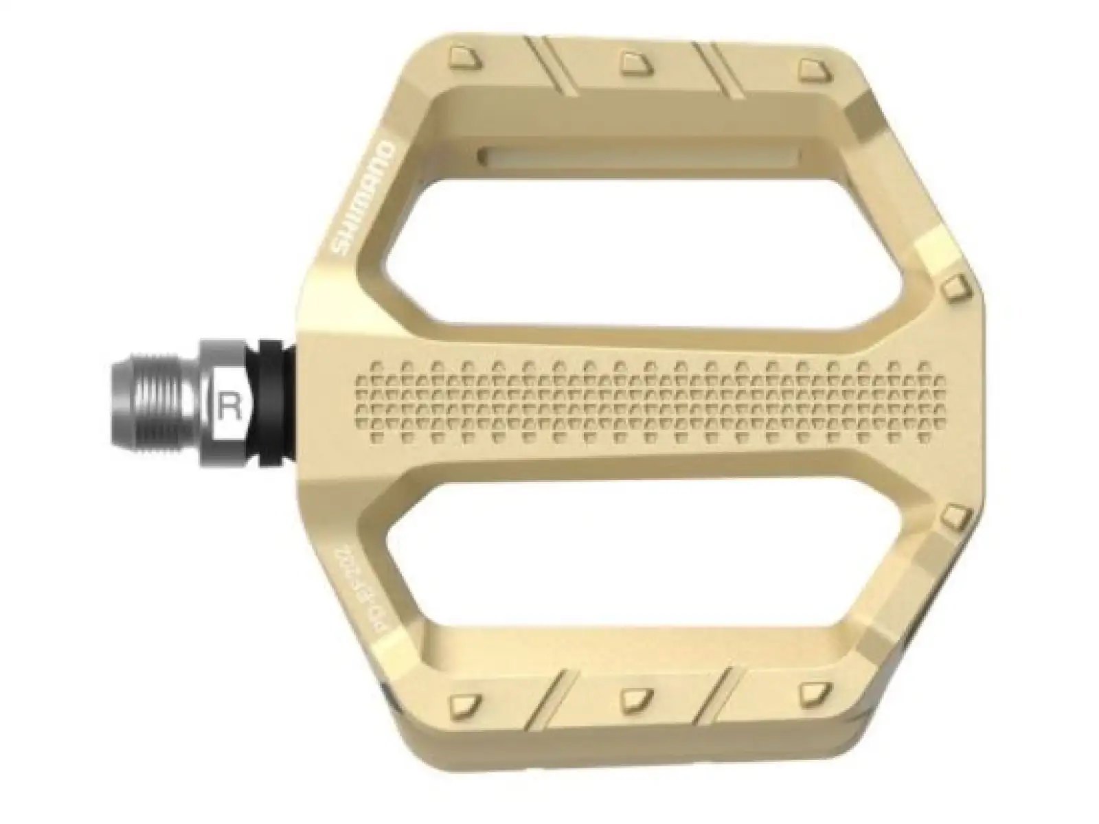 Shimano PD-EF202 Flat Plattformpedale Gold