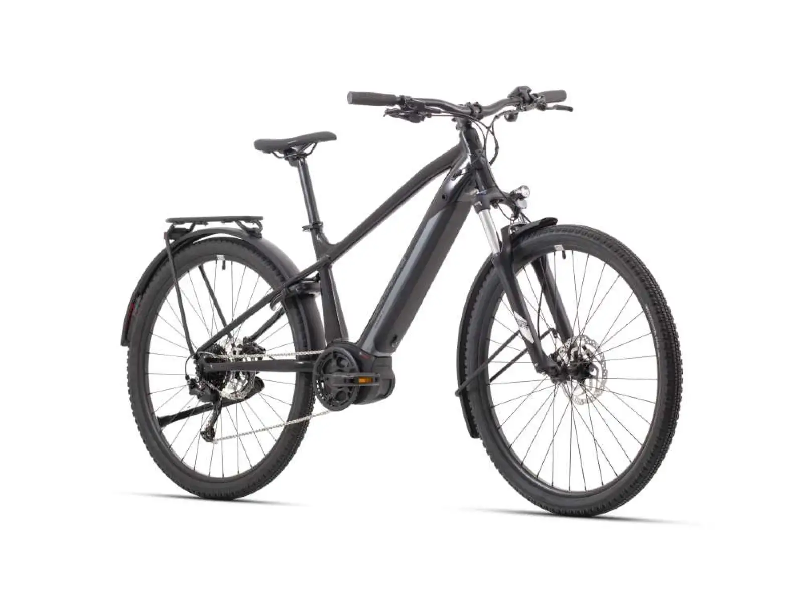 Rock Machine Torrent e50-29 B Trekking E-Bike Touring/Gloss Schwarz/Grau