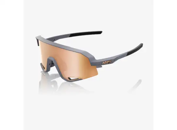 100% Slendale Sonnenbrille Soft Tact Grey/HiPER Copper Mirror