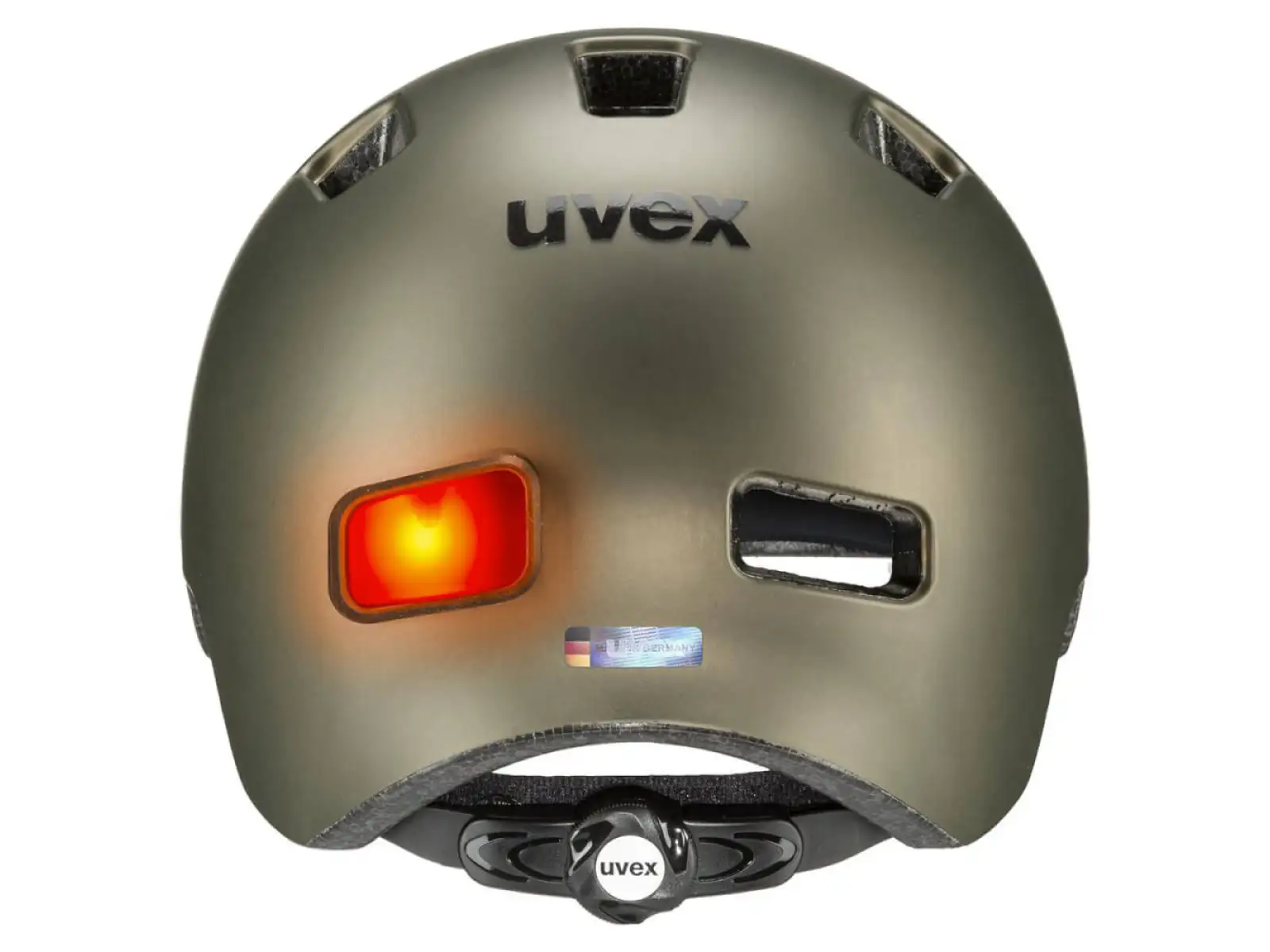 Uvex City 4 Helm Green Smoke Mat Größe 55-58 cm