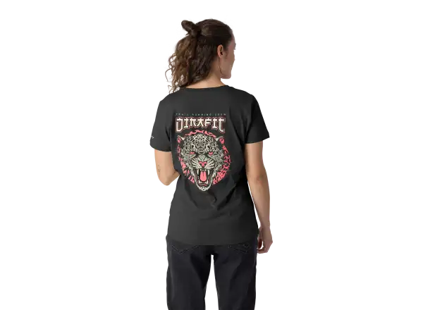 Dynafit 24/7 Graphic Damen T-Shirt Kurzarm Black Out/Trail Crew