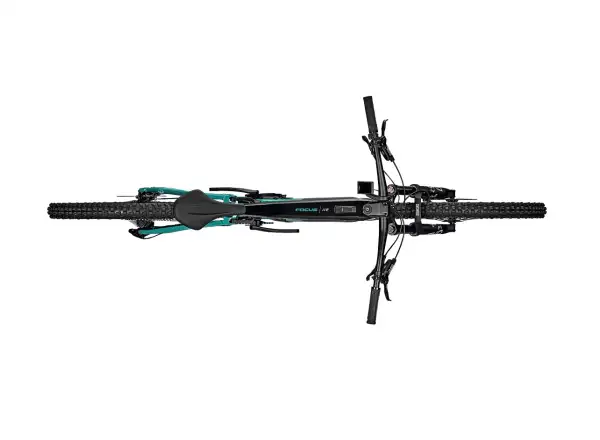 Focus Jam2 8.7 DI 625Wh E-Mountainbike Carbon Raw Glossy / Bluegreen Glossy