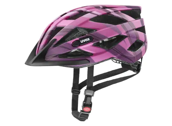 Uvex Air Wing CC Helm Plum/Pink Matt