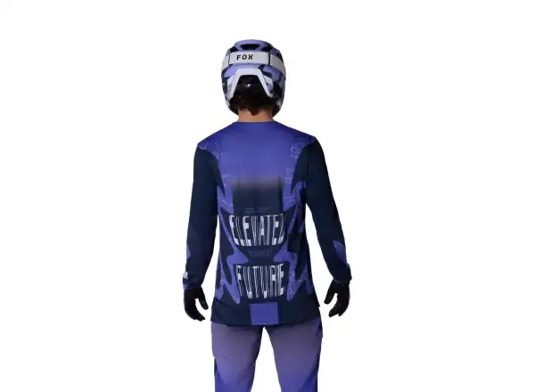 Fox Flexair Herren-Trikot Langarm Diffuse Special Edition Blueberry