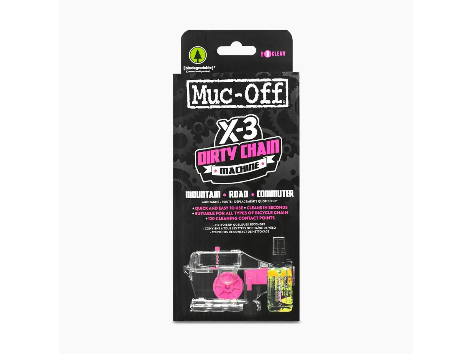 Muc-Off X3 Dirty Chain Machine Kettenschmutzreiniger
