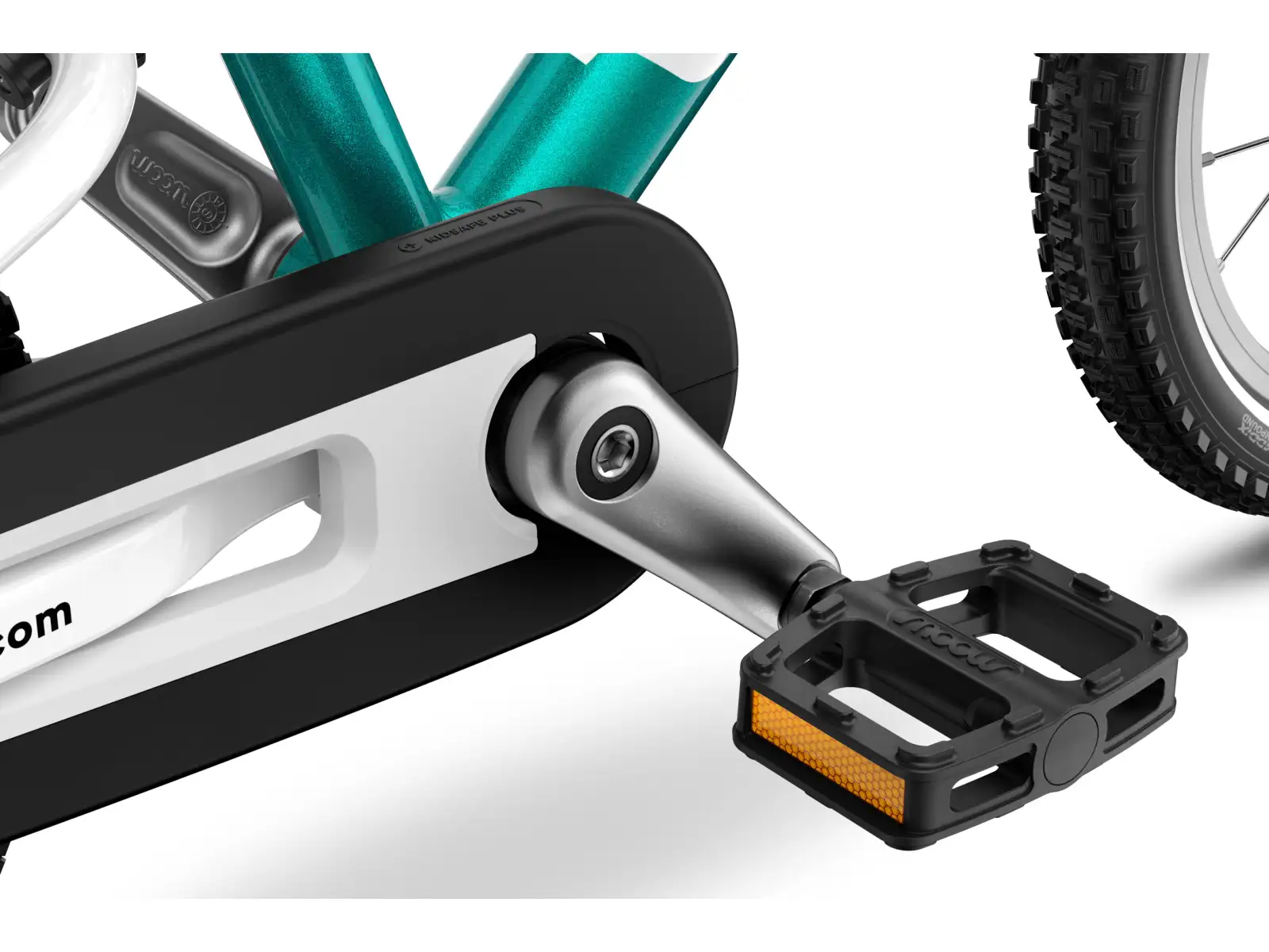 Woom GO 2 Metallic Turquoise 14 Kinderfahrrad