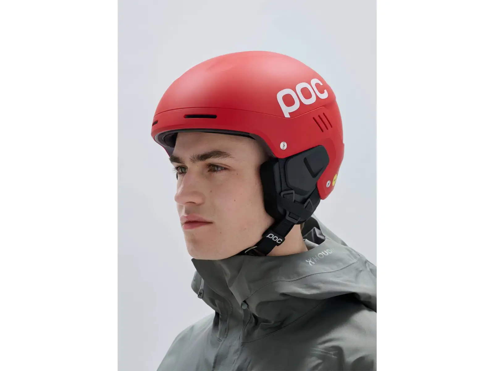 POC Arcus Skihelm Prismane Red Matt