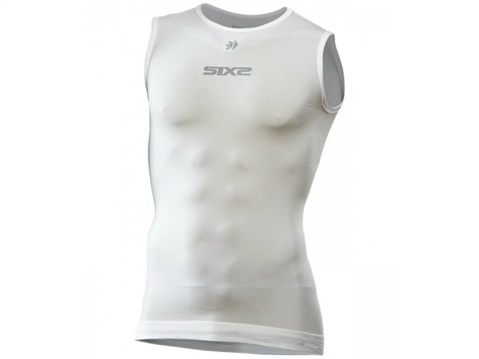 SIXS SML BT Funktions-Tanktop in Weiß.