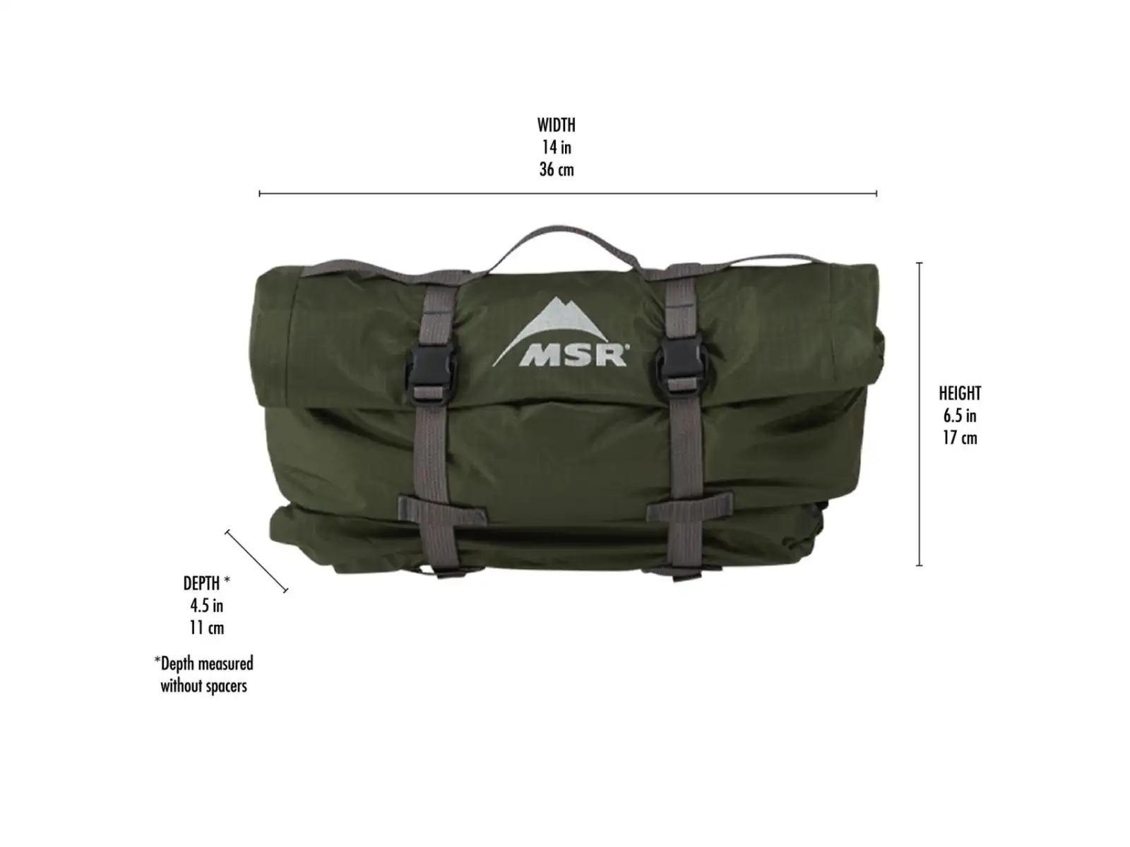 MSR Hubba Hubba Bikepack 2 Zelt für 2 Personen.
