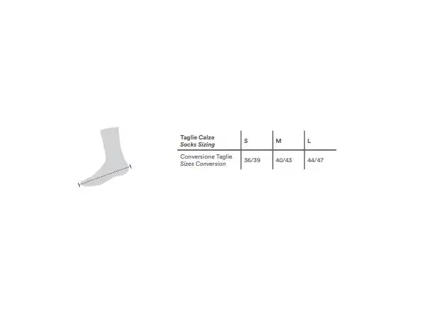 Alé Scanner Socken Weiß/Schwarz