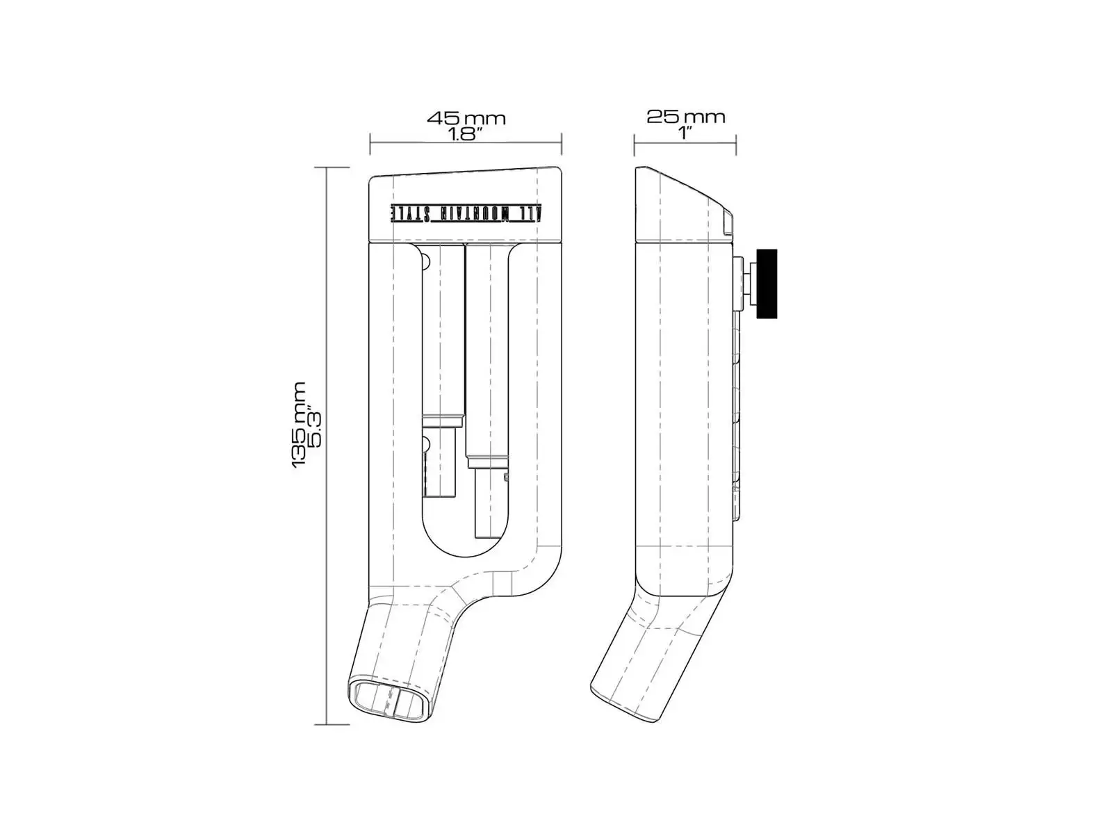 All Mountain Style Kickstand Fahrradständer