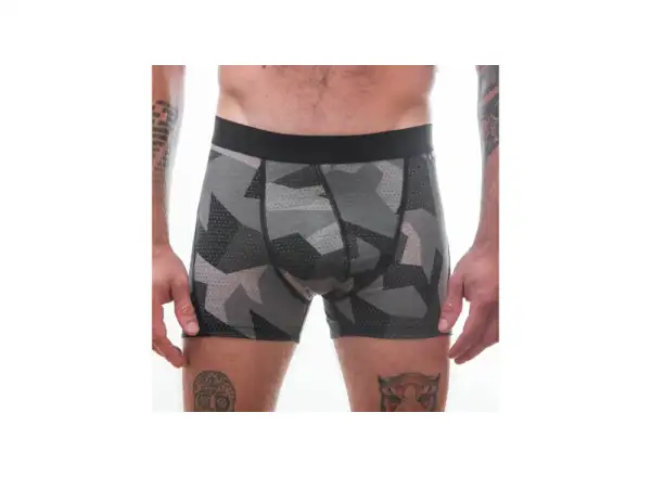 Sensor Merino Impress Herren Thermo-Unterwäsche schwarz/Camo