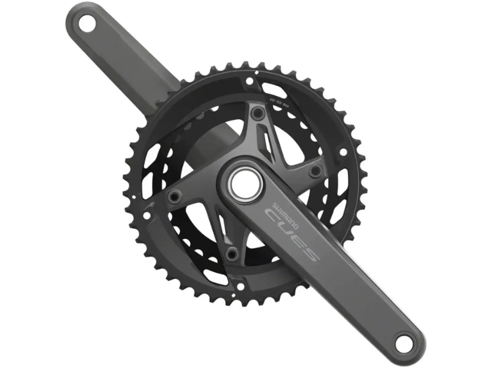 Shimano CUES FC-U6010-2 Kurbelgarnitur 11-fach 46/32 Zähne