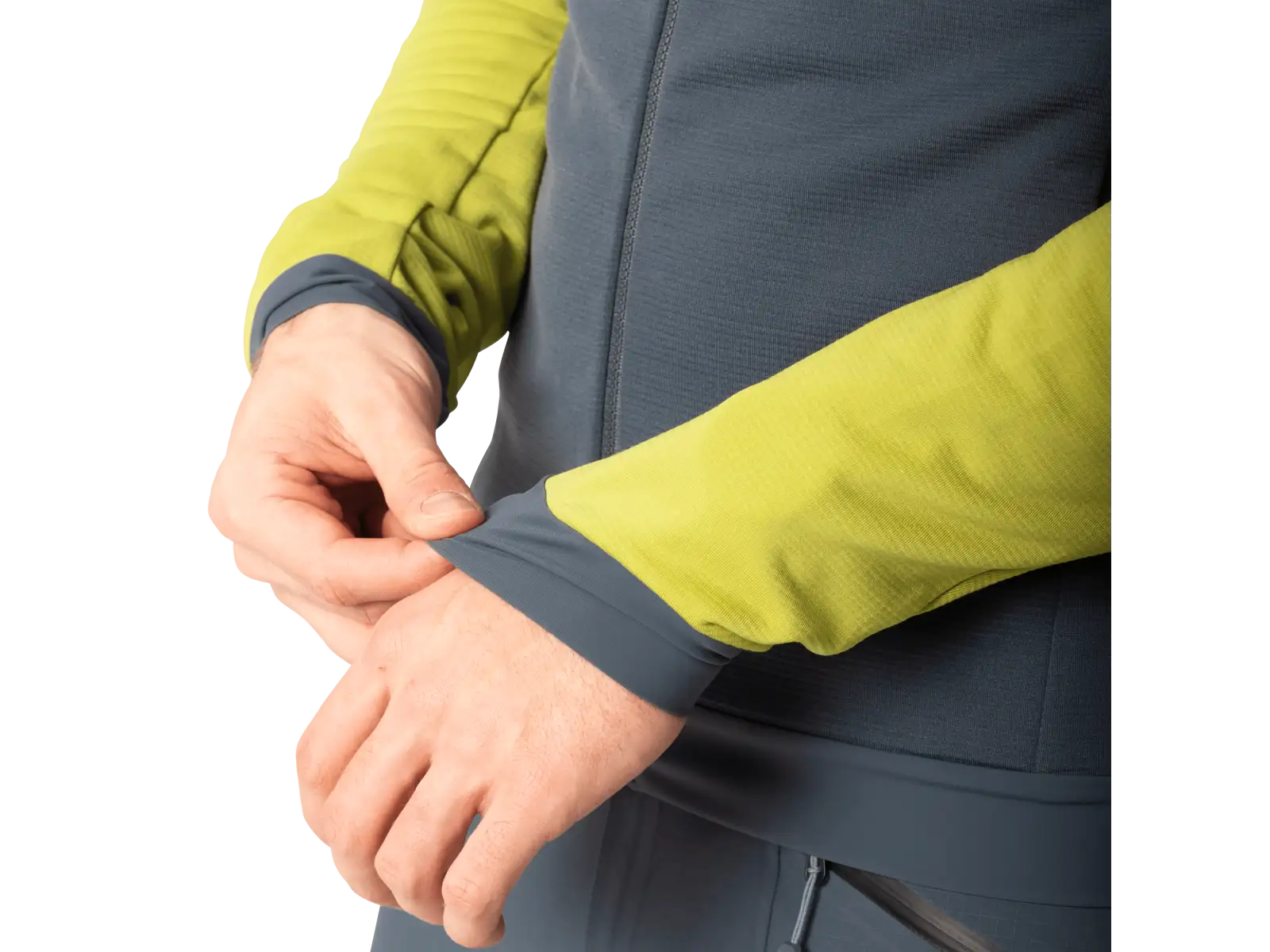 Dynafit Radical Polartec Hooded Herrenjacke Golden Lime/0720