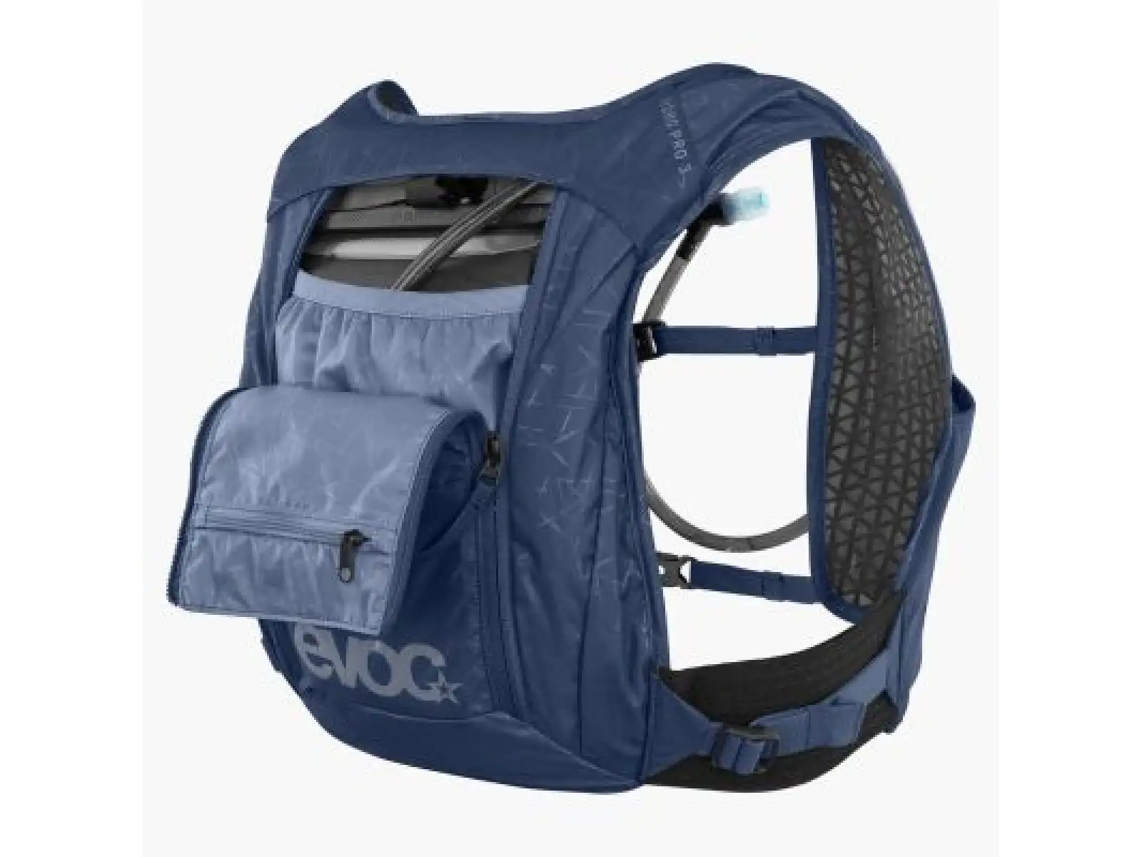 Evoc Hydro Pro 3 l Rucksack Denim + Trinkblase 1,5 l