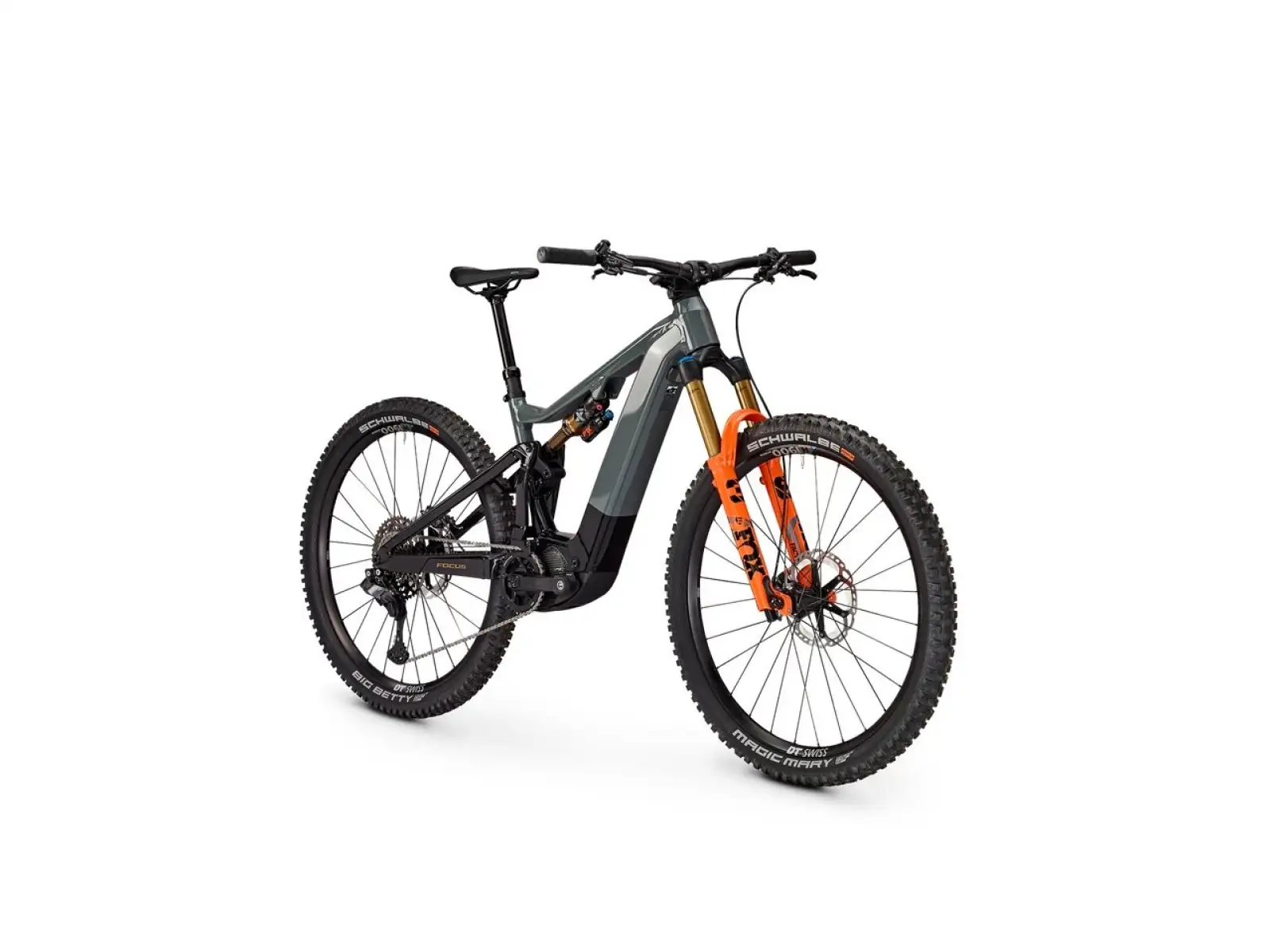 Focus Jam2 7.9 DI E-Mountainbike Slategrey Glossy / Magicblack Glossy