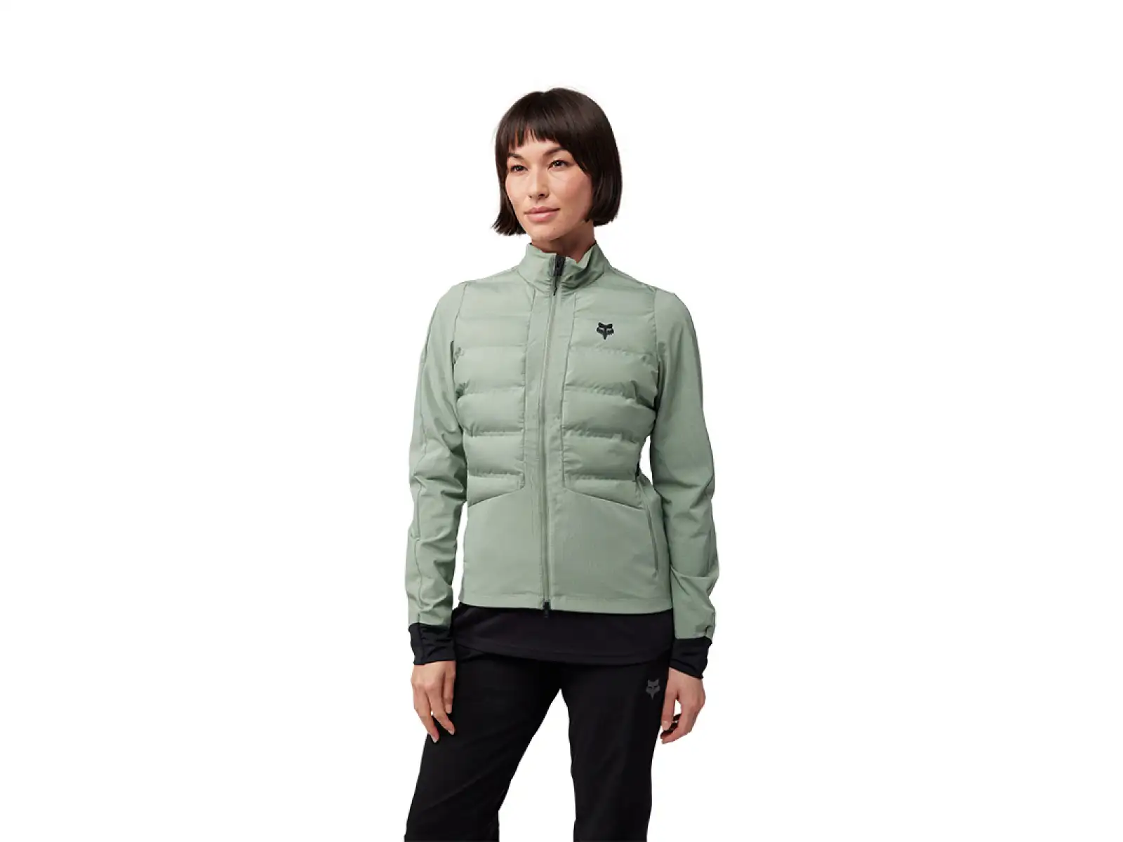 Fox Flexair Fire Hybdrid Damenjacke Moos
