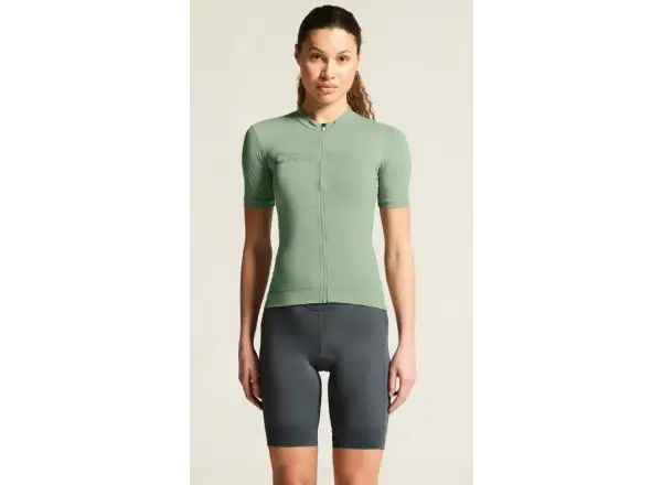 CRAFT Endur Logo Damen-Fahrradtrikot grün L