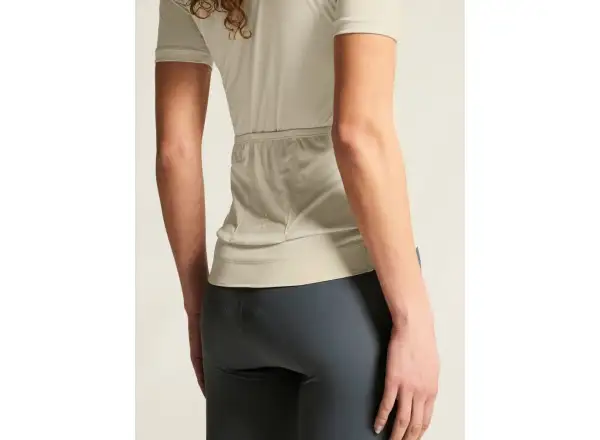 Craft Endur Logo Damen-Trikot Kurzarm weiß