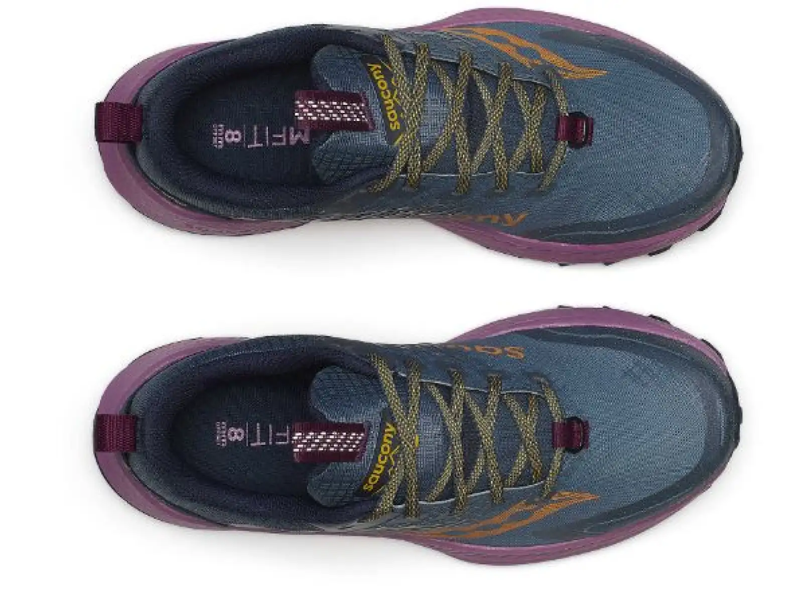 Saucony Ride TR2 GTX Damenschuhe Mirage/Plum