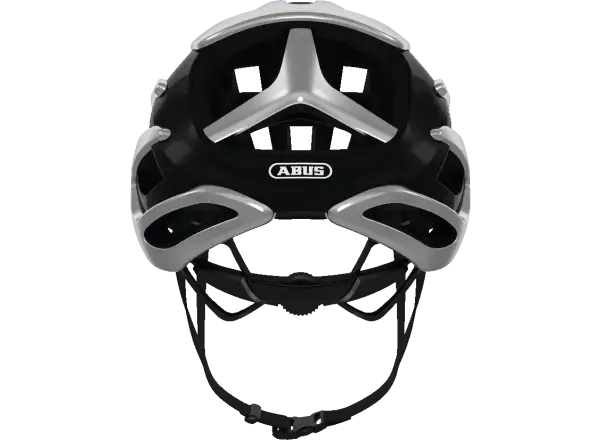 Abus AirBreaker Rennradhelm Gleam Silver