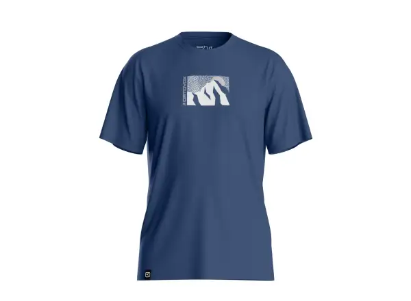 Ortovox 120 Cool Tec Mtn Sun Herren T-Shirt Blue Nunatak