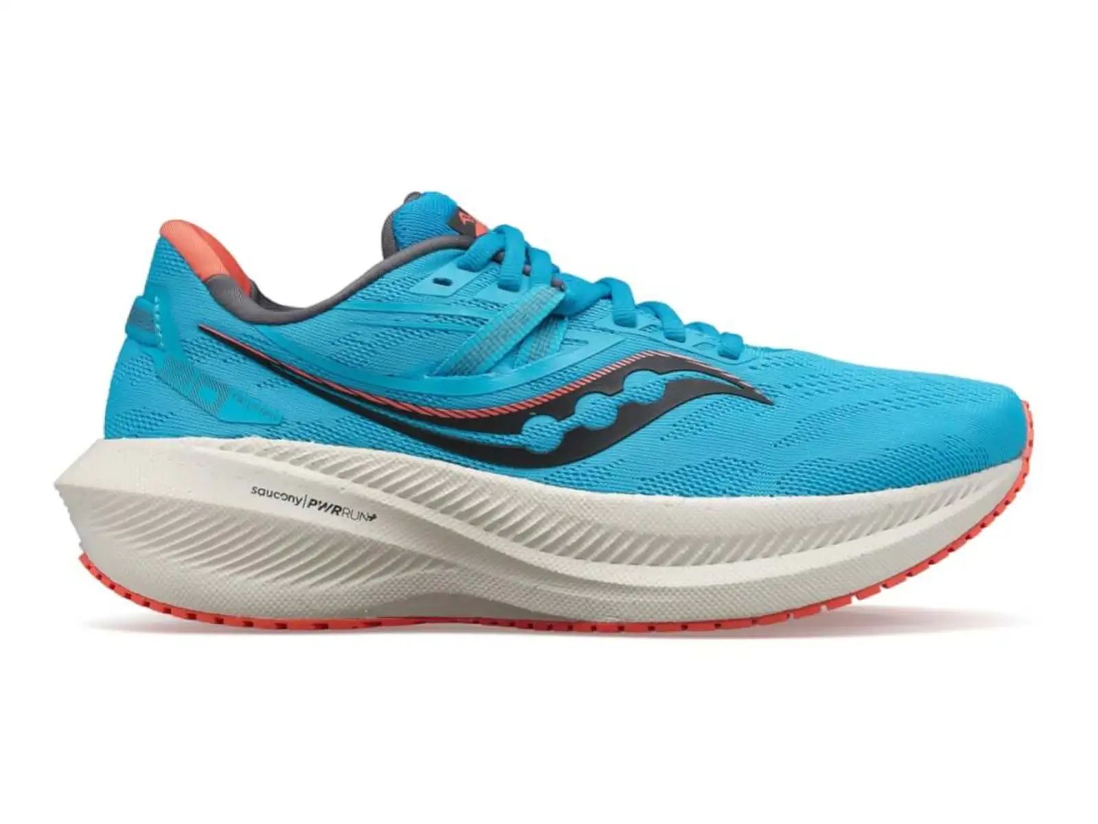 Saucony Triumph 20 Damen Laufschuhe Ozean/Koralle