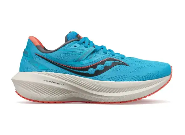 Saucony Triumph 20 Damen Laufschuhe Ozean/Koralle