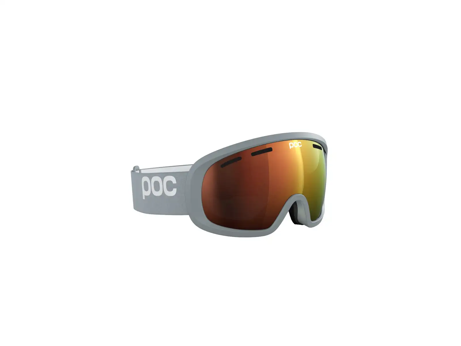 POC Fovea Mid Skibrille Granite Grey/Partly Sunny Orange