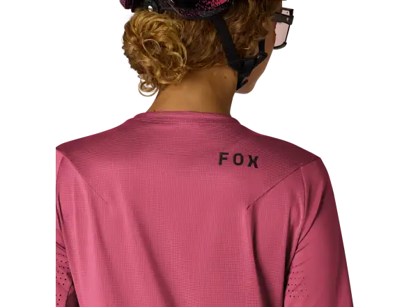 Fox Flexair Damen-Trikot Kurzarm Berry