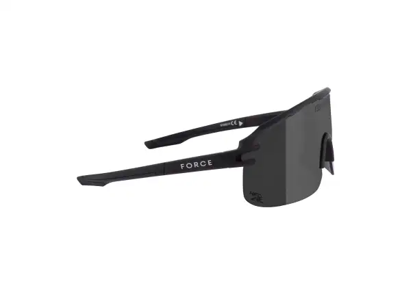 Force Epic Brille schwarz/schwarz Spiegelglas