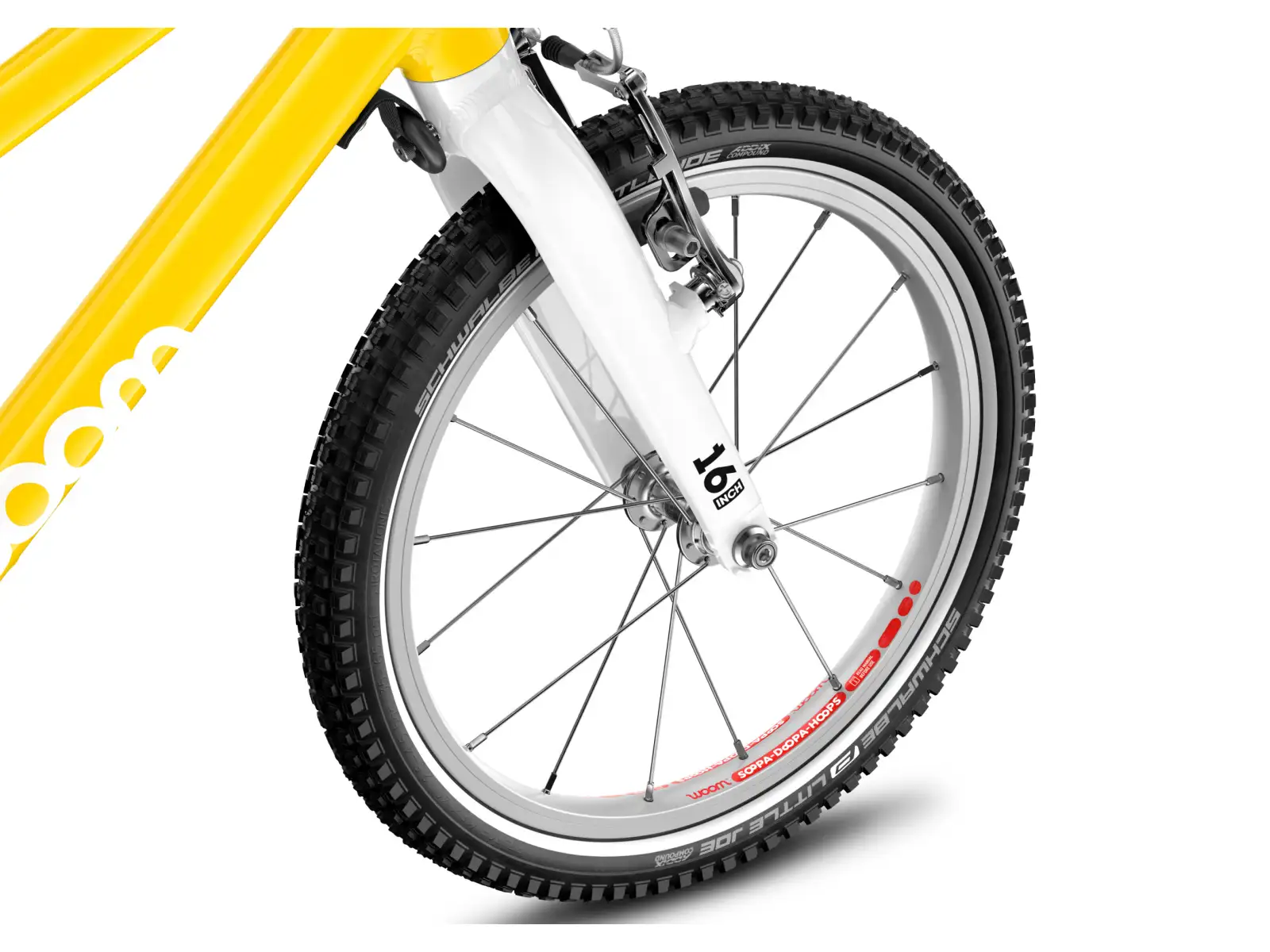 Woom GO 3 Vibrant Yellow 16 Kinderfahrrad