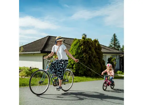 Kidreel Winde für Kinderfahrräder rosa