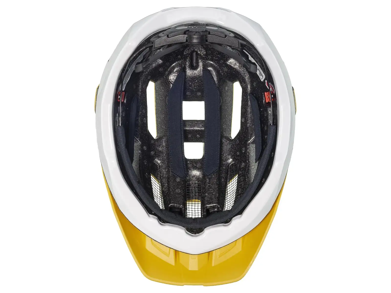 Uvex Quatro CC Helm Sunbee/White Matt