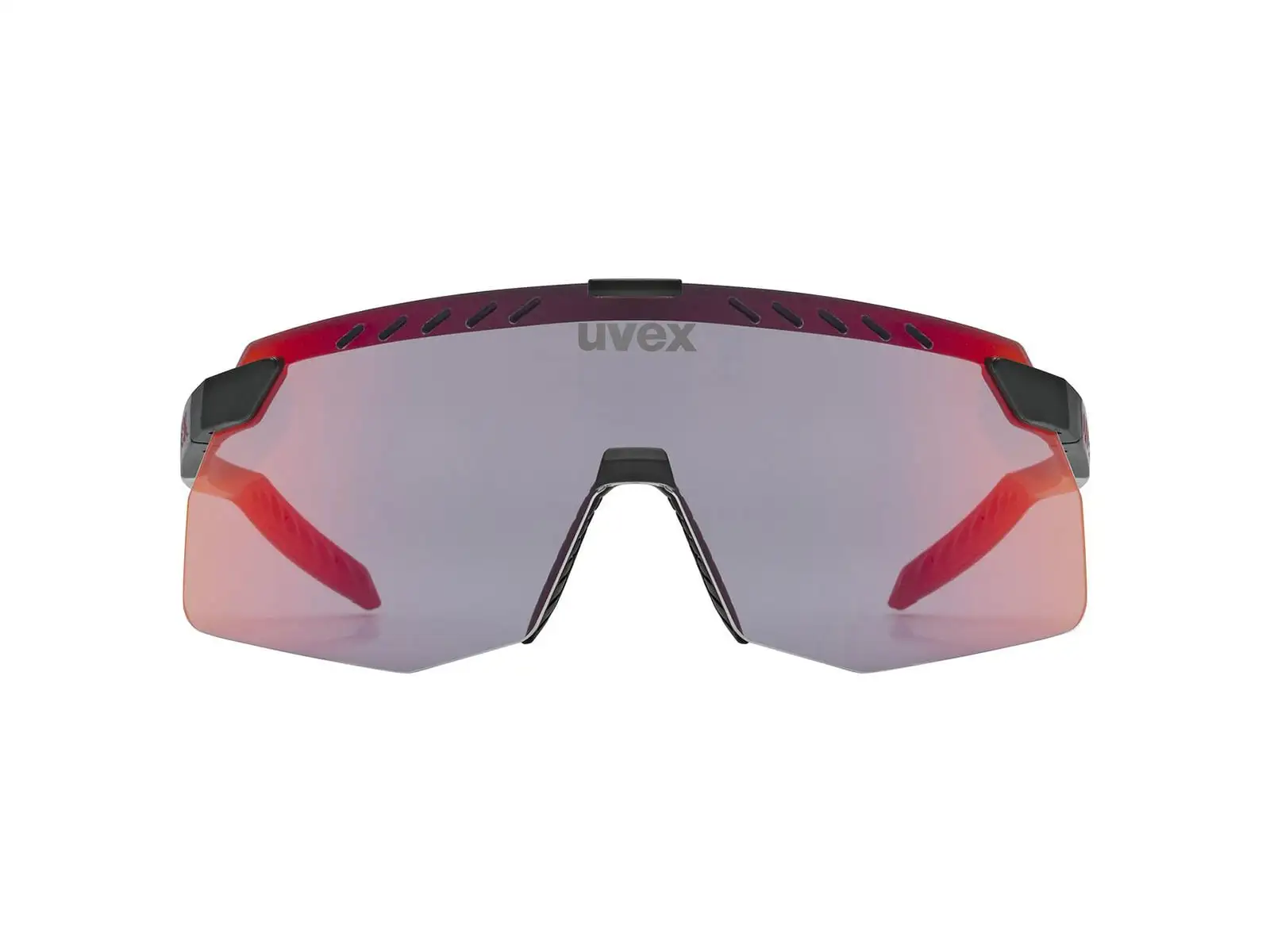 Uvex Pace Stage Sonnenbrille Black Matt/Mirror Red
