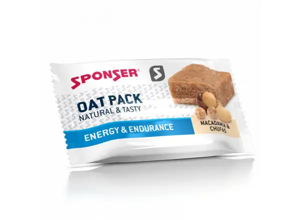 Sponser Oat Pack Bar Flapjack Macadamia-Nuss